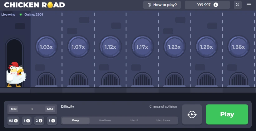 Jouer Route Poulet Maintenant